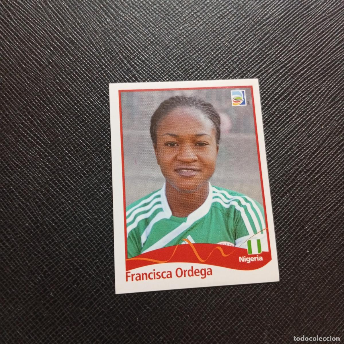 Cromos de F&uacute;tbol: 82 FRANCISCA ORDEGA NIGERIA PANINI FEMENINO WOMEN&acute;S MUNDIAL 2011 ALEMANIA 11 SIN PEGAR A205 PG24