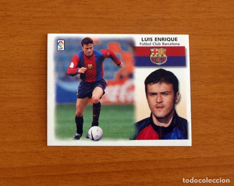 Cromos de F&uacute;tbol: F&uacute;tbol Club Barcelona - Luis Enrique - Ediciones Este Liga 1999-2000, 99-00 - Nunca Pegado
