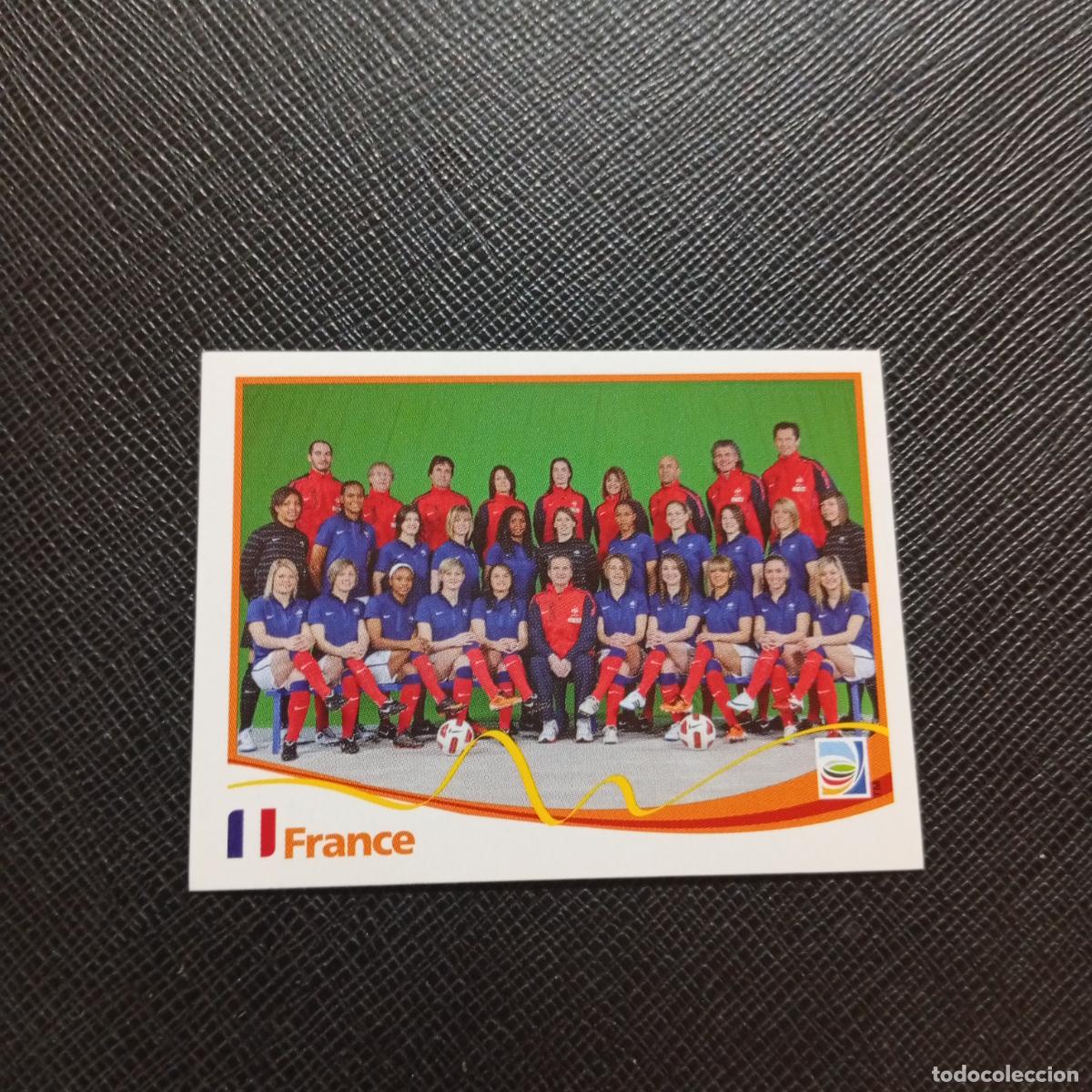 Cromos de F&uacute;tbol: 84 PLANTILLA FRANCIA PANINI FEMENINO WOMEN&acute;S MUNDIAL 2011 ALEMANIA 11 SIN PEGAR A205 PG24