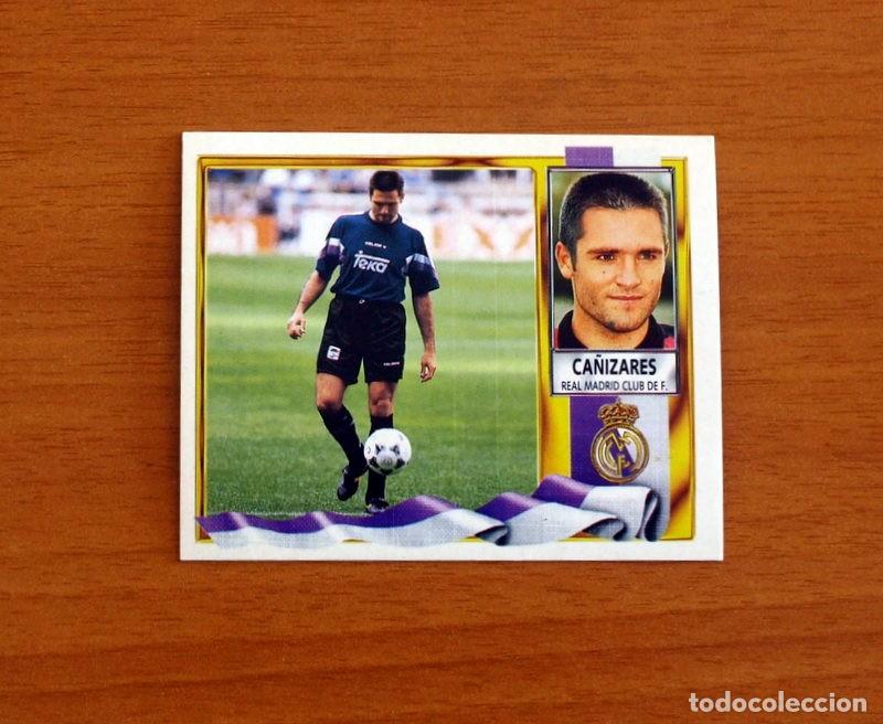 Cromos de F&uacute;tbol: Real Madrid - Ca&ntilde;izares - Ediciones Este Liga 1995-1996, 95-96 - Nunca pegado