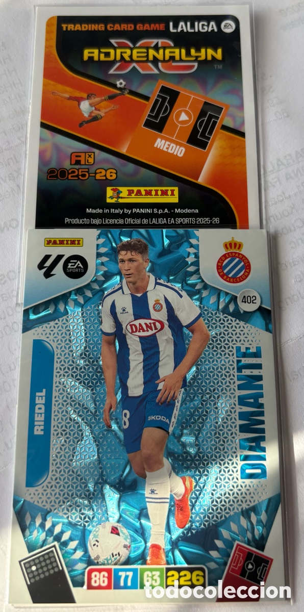 Cromos de F&uacute;tbol: ADRENALYN 25-26 - DIAMANTE 402