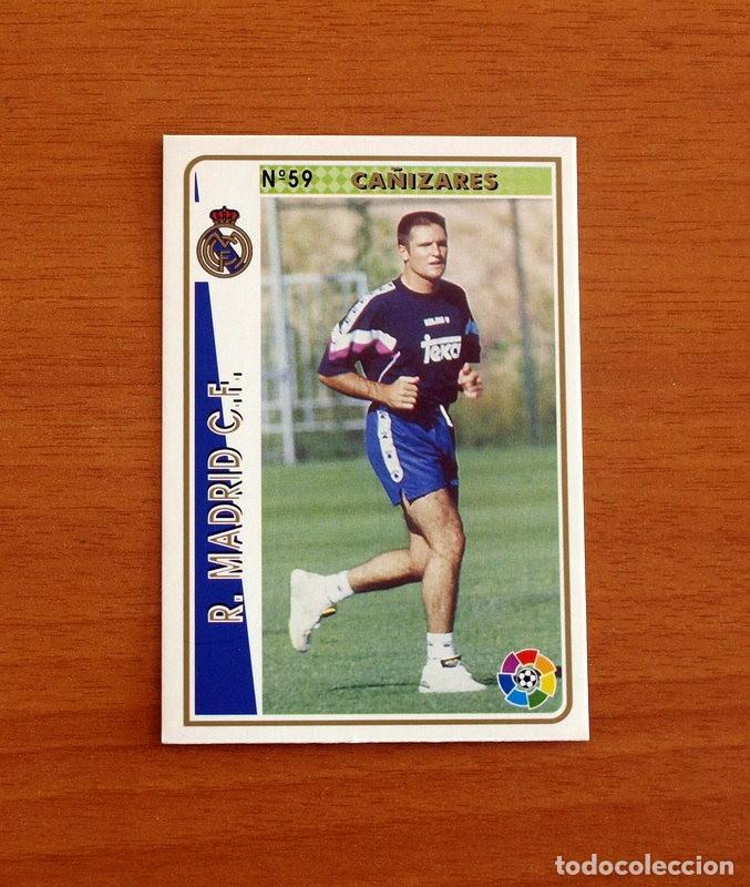 Cromos de Futebol: Real Madrid -N&ordm; 59 Ca&ntilde;izares -Mundicromo Las Fichas de la Liga 1994-1995-94-95