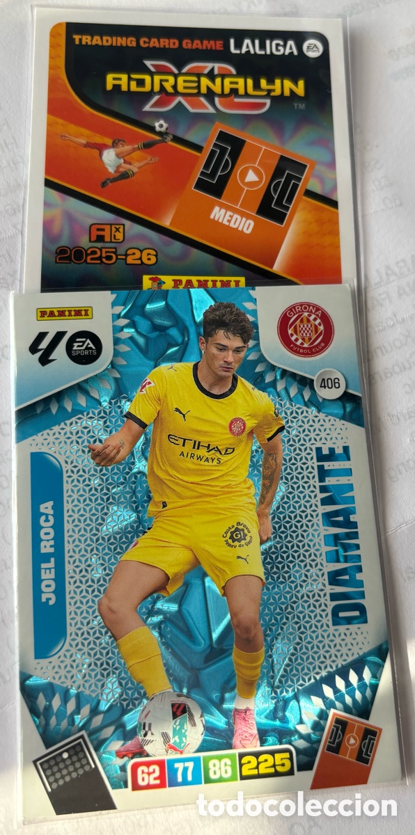Cromos de F&uacute;tbol: ADRENALYN 25-26/ DIAMANTES 406