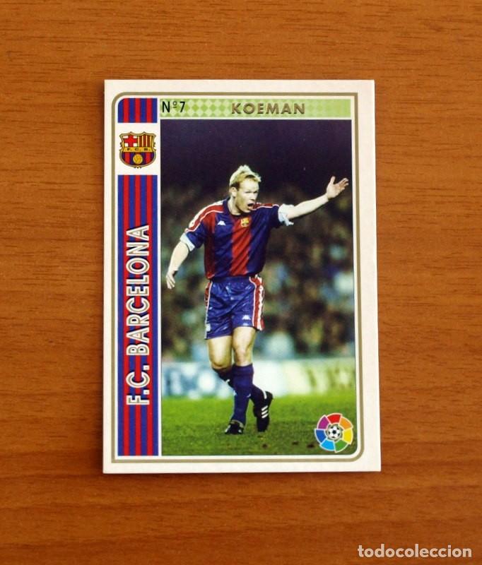 Cromos de Futebol: Barcelona - N&ordm; 7 Koeman - Mundicromo Las Fichas de la Liga Nacional de F&uacute;tbol 1994-1995-94-95