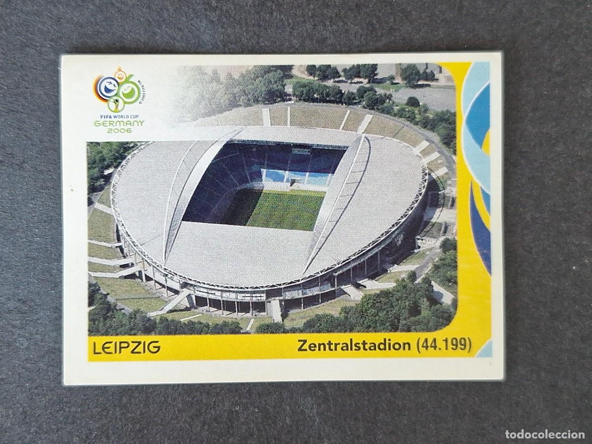 Cromos de F&uacute;tbol: L2 LEIPZIG ESTADIO ZENTRALSTADION 10 PANINI MUNDIAL ALEMANIA 2006 06 NUNCA PEGADO SIN PEGAR