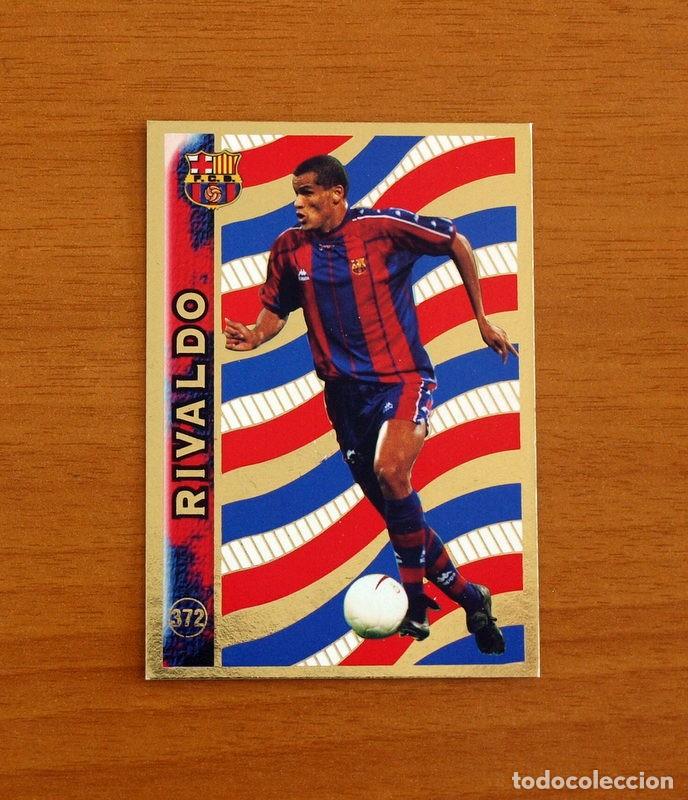 Cromos de F&uacute;tbol: Barcelona - N&ordm; 372 Rivaldo El Mejor 97-98 - Mundicromo Las Fichas de la Liga 1998-1999-98-99