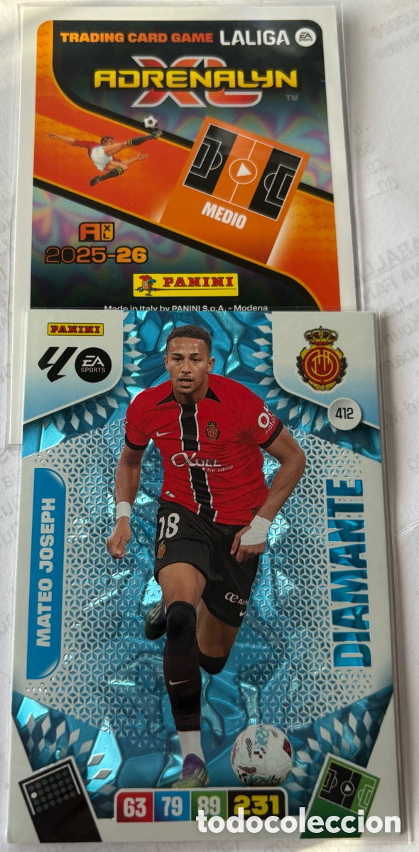 Cromos de F&uacute;tbol: ADRENALYN 25-26 - DIAMANTES 412