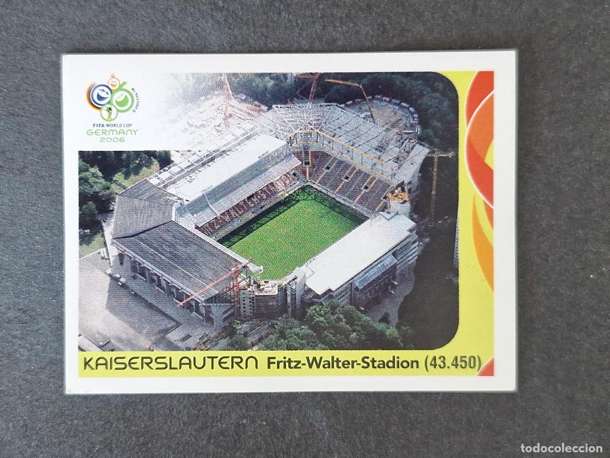 Cromos de F&uacute;tbol: L2 KAISERSLAUTERN ESTADIO FRITZ-WALTER 13 PANINI MUNDIAL ALEMANIA 2006 06 NUNCA PEGADO SIN PEGAR