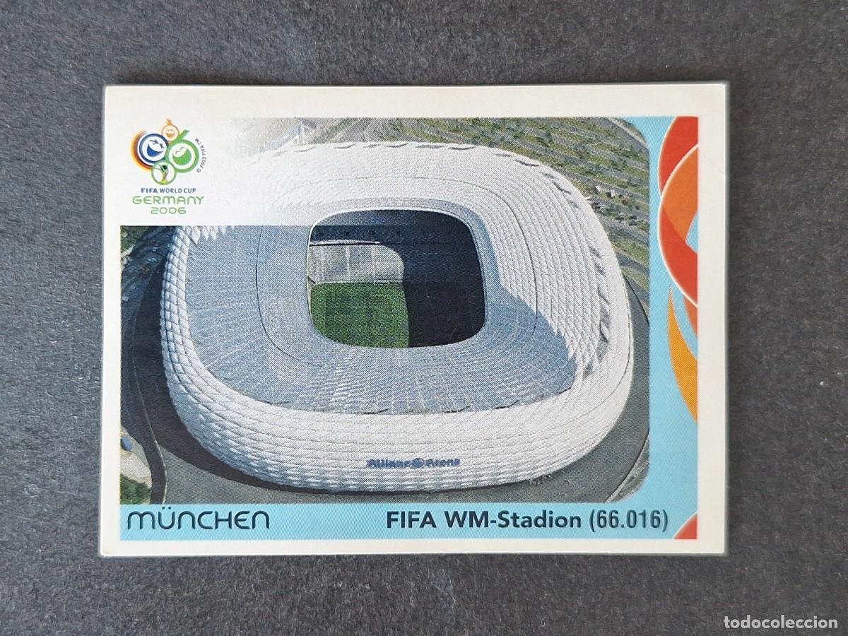 Cromos de F&uacute;tbol: L2 MUNICH ESTADIO FIFA WM STADION 16 PANINI MUNDIAL ALEMANIA 2006 06 NUNCA PEGADO SIN PEGAR