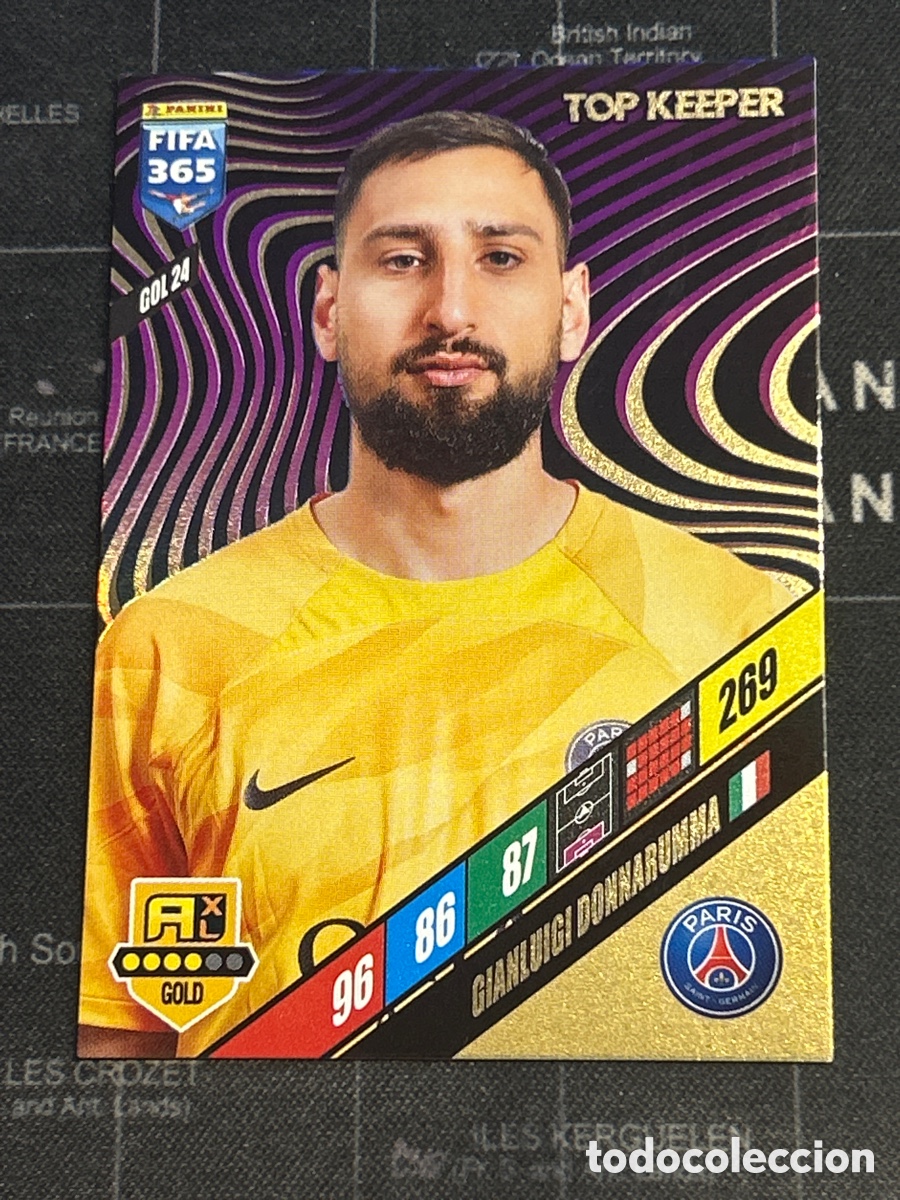 Cromos de F&uacute;tbol: GOL 24 GIANLUIGI DONNARUMMA (PSG) TOP KEEPER PANINI ADRENALYN XL FIFA 365 2024 24