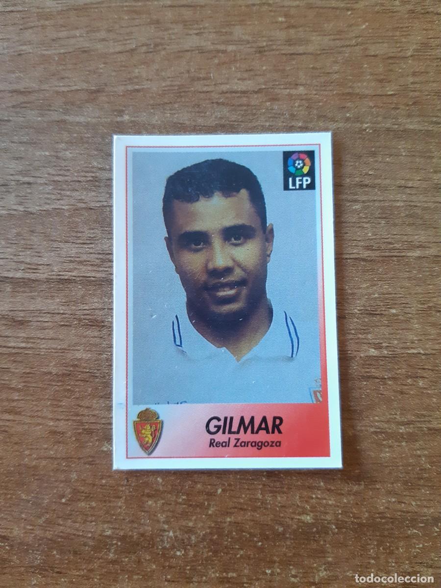 Cromos de F&uacute;tbol: N&deg;316 Fichaje Gilmar (Zaragoza) Liga 96-97 BOLLYCAO. Trasera normal. Nunca pegado, sin pegar