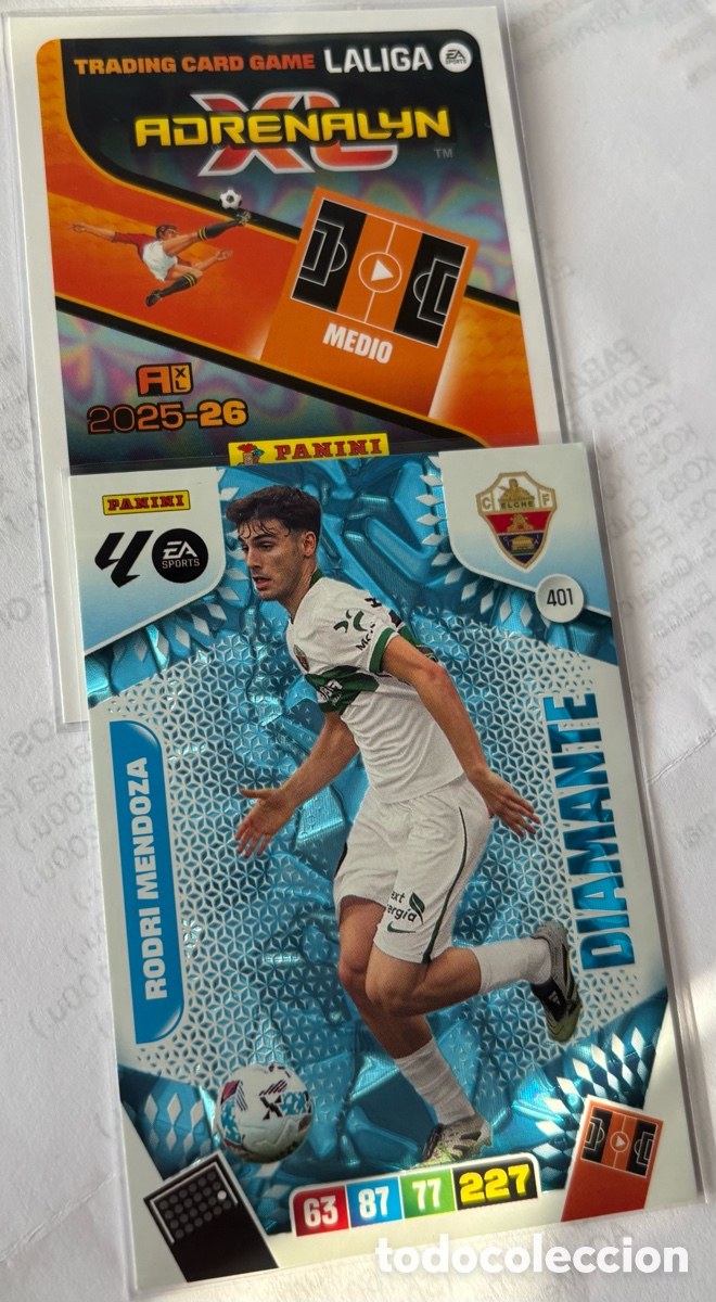 Cromos de F&uacute;tbol: ADRENALYN 25-26 DIAMANTES 401