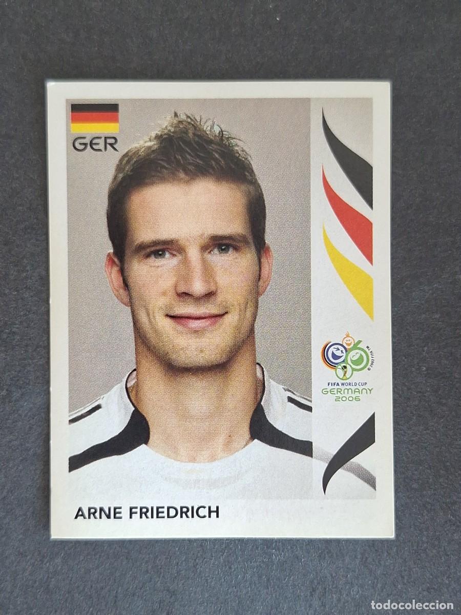 Cromos de F&uacute;tbol: L2 ARNE FRIEDRICH SELECCION ALEMANIA 20 PANINI MUNDIAL ALEMANIA 2006 06 NUNCA PEGADO SIN PEGAR