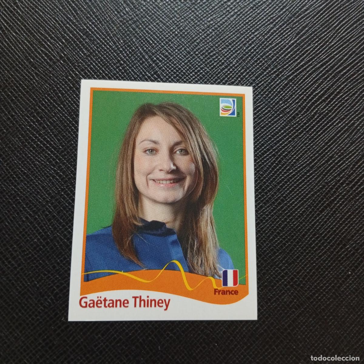 Cromos de F&uacute;tbol: 100 GAETANE THINEY FRANCIA PANINI FEMENINO WOMEN&acute;S MUNDIAL 2011 ALEMANIA 11 SIN PEGAR A205 PG45