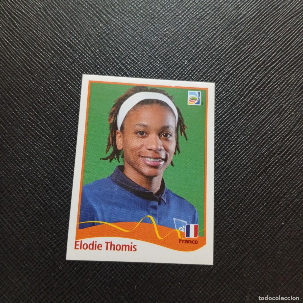 Football Stickers: 101 ELODIE THOMIS FRANCIA PANINI FEMENINO WOMEN&acute;S MUNDIAL 2011 ALEMANIA 11 SIN PEGAR A205 PG45
