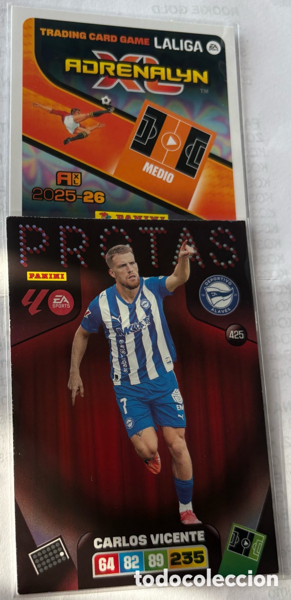 Cromos de F&uacute;tbol: ADRENALYN 25-26/PROTA 425