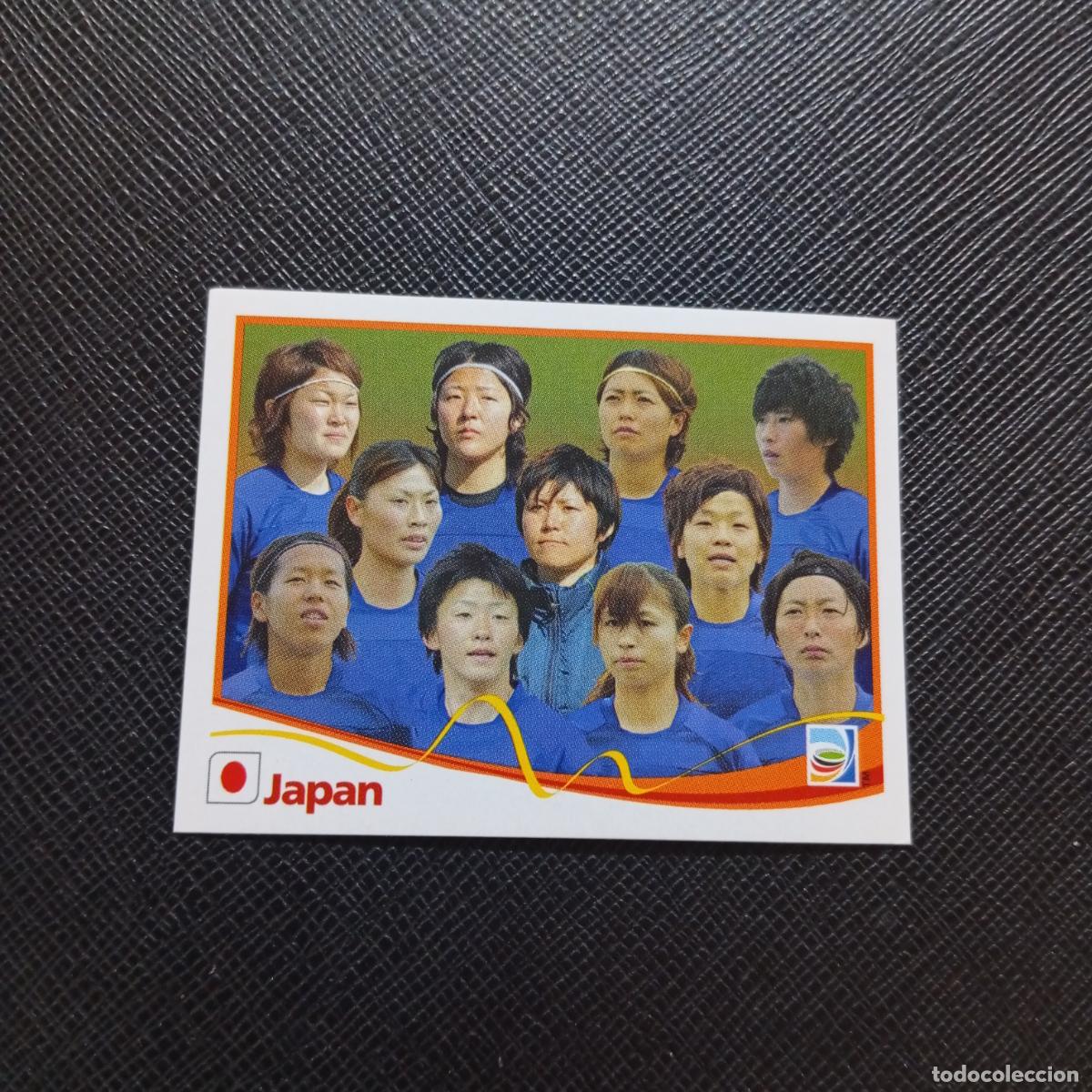 Cromos de F&uacute;tbol: 103 ALINEACION JAPON PANINI FEMENINO WOMEN&acute;S MUNDIAL 2011 ALEMANIA 11 SIN PEGAR A205 PG49