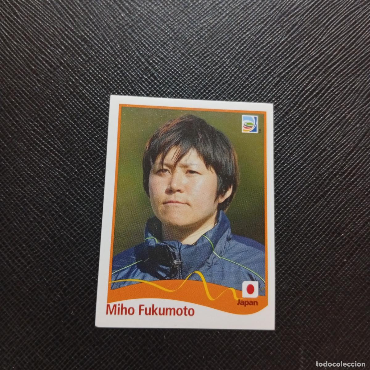 Cromos de F&uacute;tbol: 104 MIHO FUKUMOTO JAPON PANINI FEMENINO WOMEN&acute;S MUNDIAL 2011 ALEMANIA 11 SIN PEGAR A205 PG49