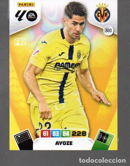 Cromos de F&uacute;tbol: CROMO DE FUTBOL XL ADRENALYN PANINI LIGA 2025/26 N&ordm; 360 DE VILLARREAL AYOZE
