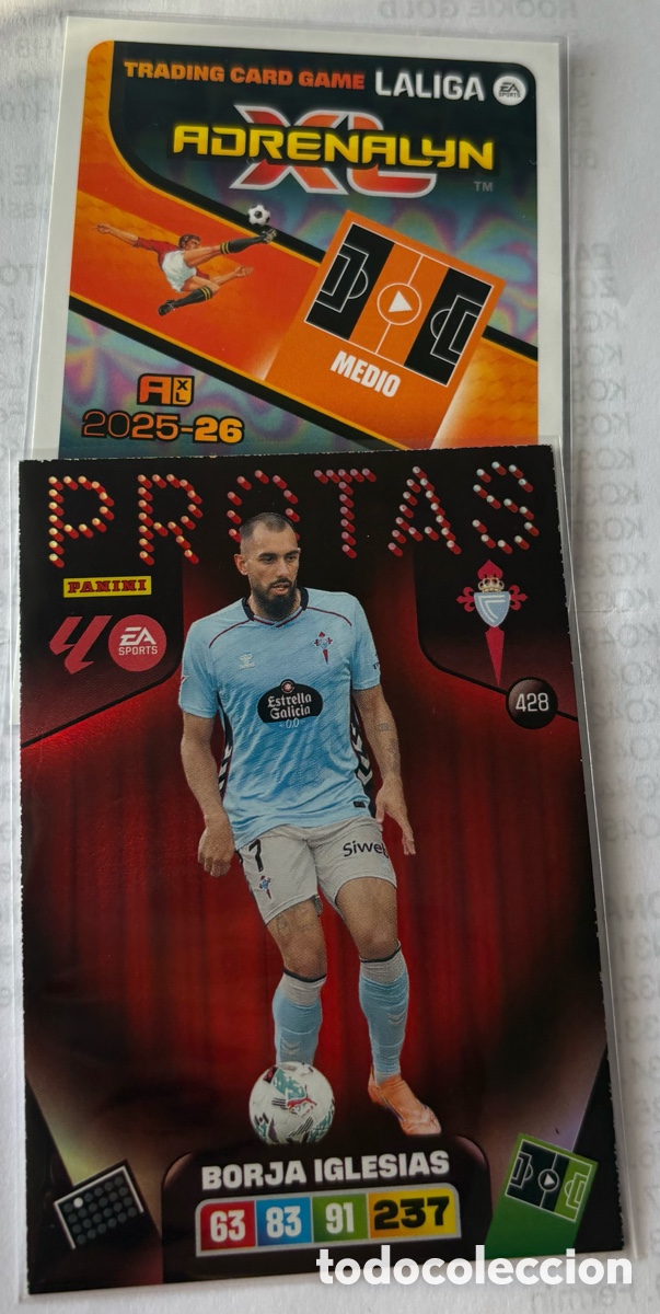 Cromos de F&uacute;tbol: ADRENALYN 25-26 PROTAS 428