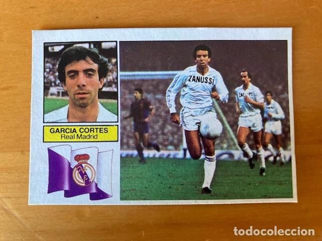Cromos de F&uacute;tbol: GARCIA CORTES REAL MADRID 82-83 ESTE RECUPERADO