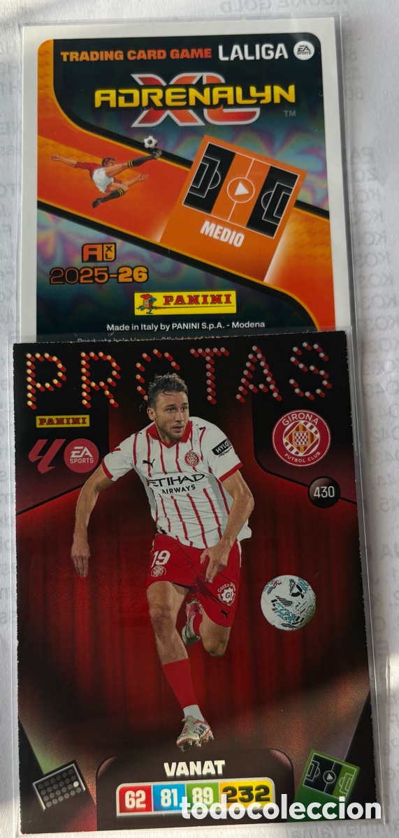 Cromos de F&uacute;tbol: ADRENALYN 25-26/ PROTAS 430