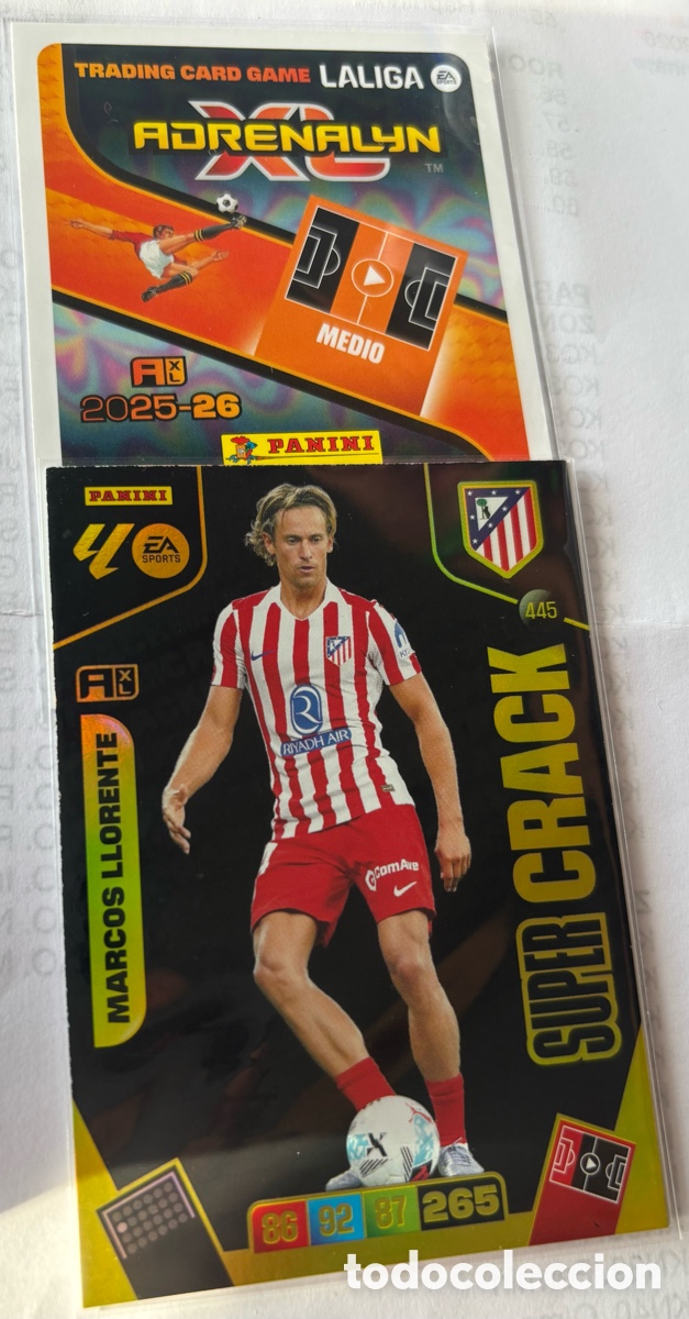 Cromos de F&uacute;tbol: ADRENALYN 25-26 / S CRACKS 445