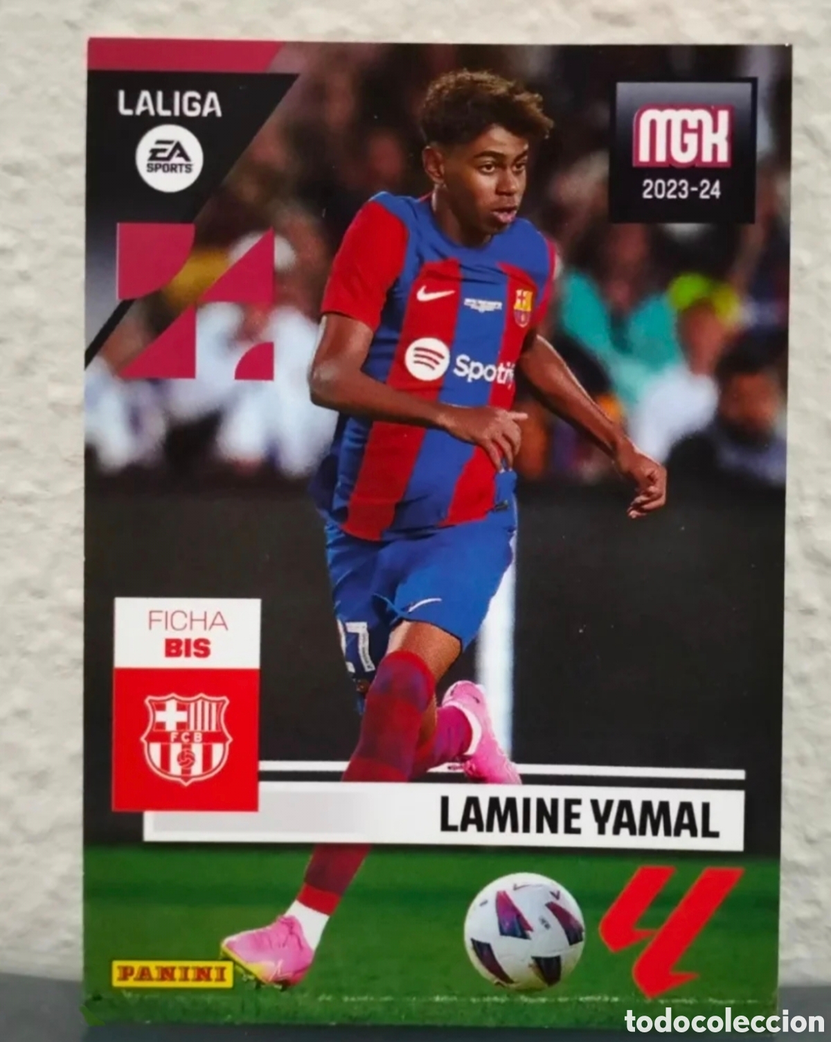 Cromos de F&uacute;tbol: LAMINE YAMAL 108 BIS &mdash; ROOKIE CARD CLAVE