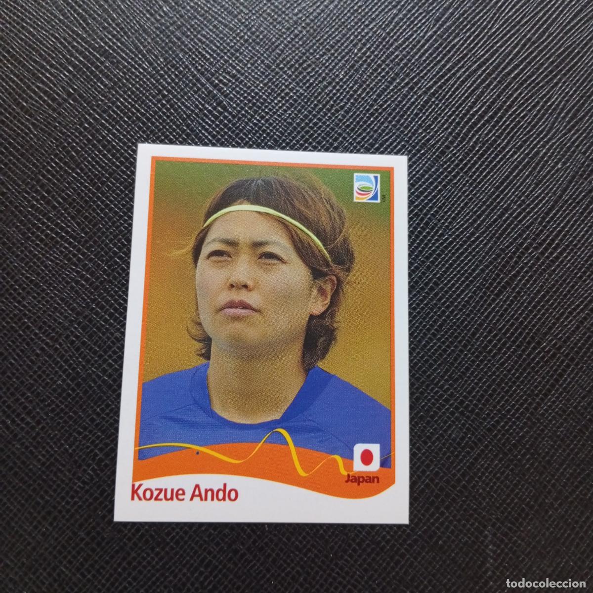 Cromos de F&uacute;tbol: 116 KOZUE ANDO JAPON PANINI FEMENINO WOMEN&acute;S MUNDIAL 2011 ALEMANIA 11 SIN PEGAR A205 PG58