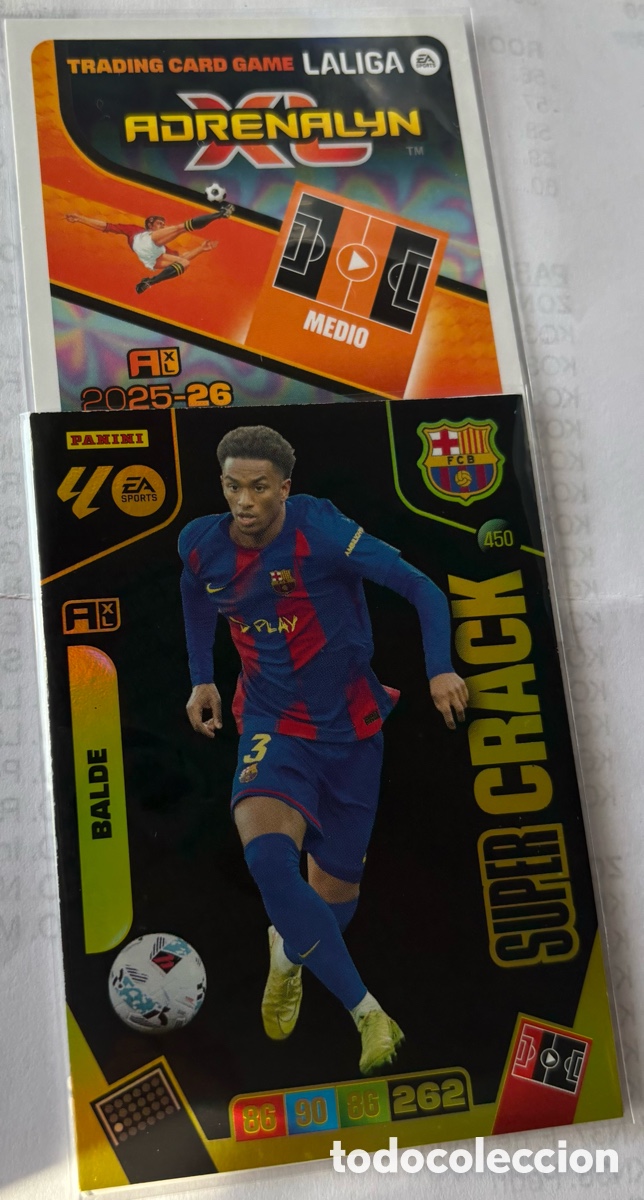 Cromos de F&uacute;tbol: ADRENALYN 25-26 / S Cracks 450