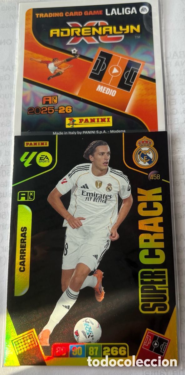 Cromos de F&uacute;tbol: ADRENALYN 25 26 S&uacute;per CRACKS 458