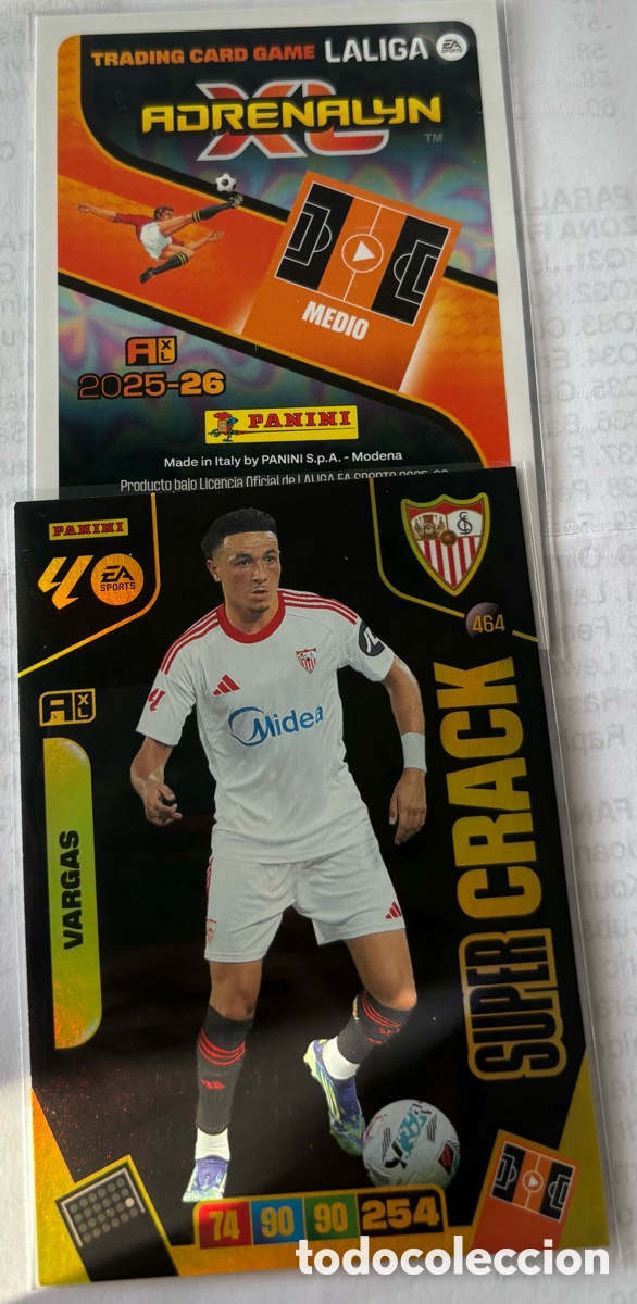 Cromos de F&uacute;tbol: ADRENALYN 25-26 S CRACKS 464