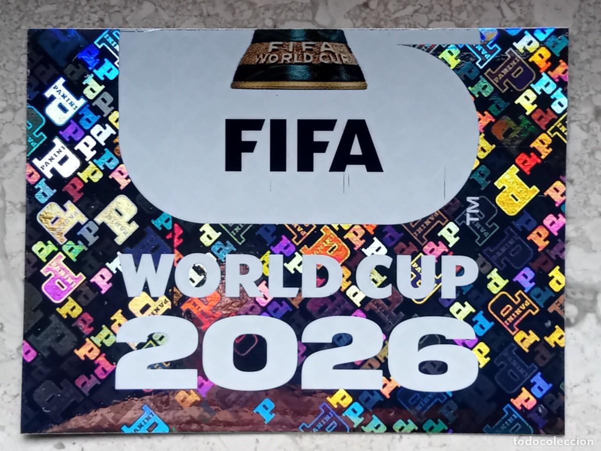 Cromos de F&uacute;tbol: Figurina Panini 2026 Cromo World Cup Usa Mundial 2026 Logo Fifa World Cup n FWC 2