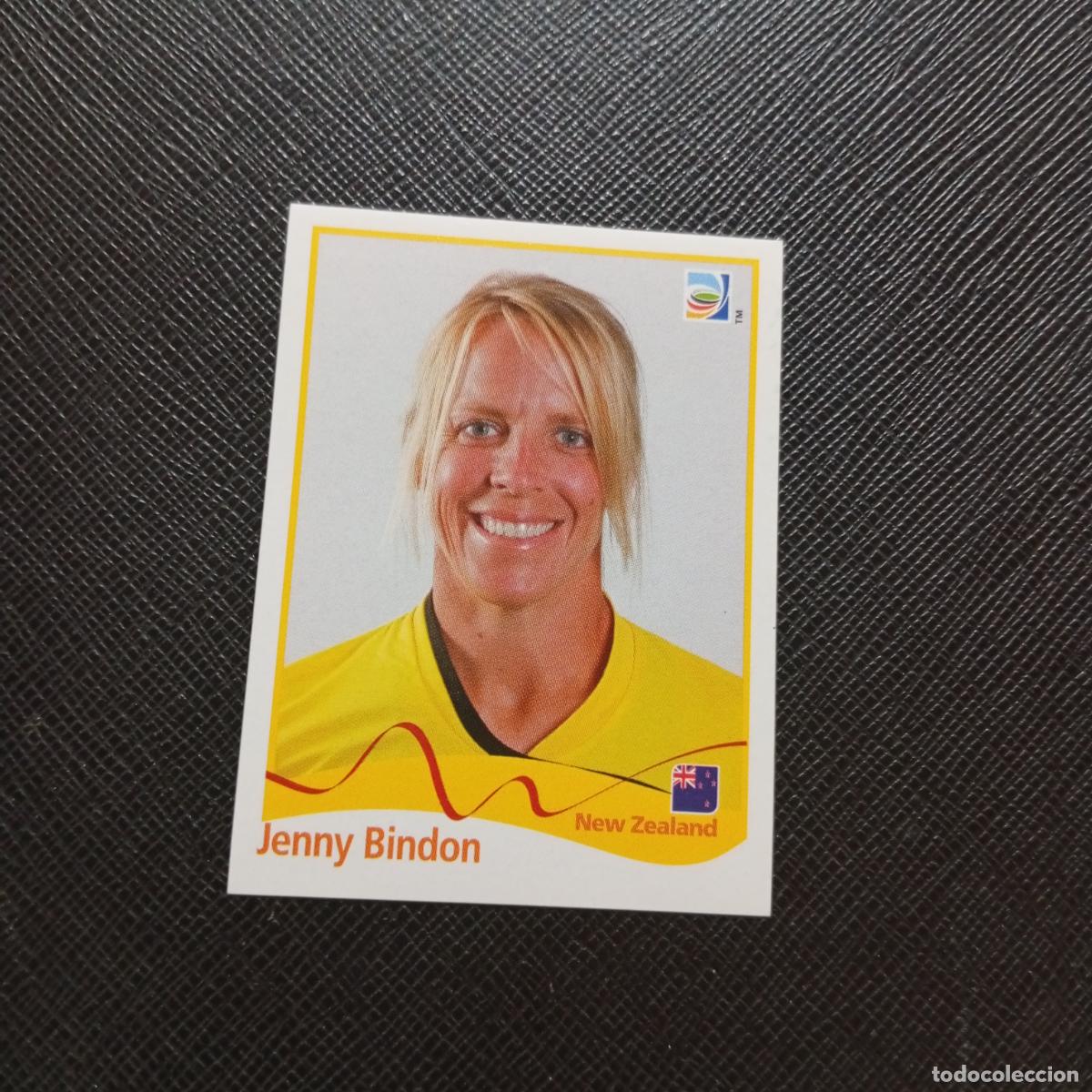 Football Stickers: 123 JENNY BINDON NUEVA ZELANDA PANINI FEMENINO WOMEN&acute;S MUNDIAL 2011 ALEMANIA 11 SIN PEGAR A205 PG73