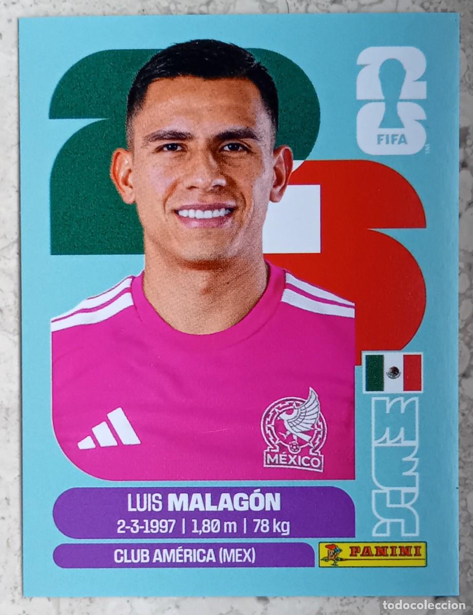 Football Stickers: Figurina Panini 2026 Cromo Fifa World Cup Usa Mundial 2026 Luis Malag&oacute;n Mexico n MEX 2