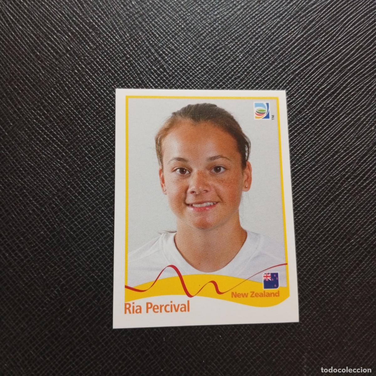 Football Stickers: 127 RIA PERCIVAL NUEVA ZELANDA PANINI FEMENINO WOMEN&acute;S MUNDIAL 2011 ALEMANIA 11 SIN PEGAR A205 PG73
