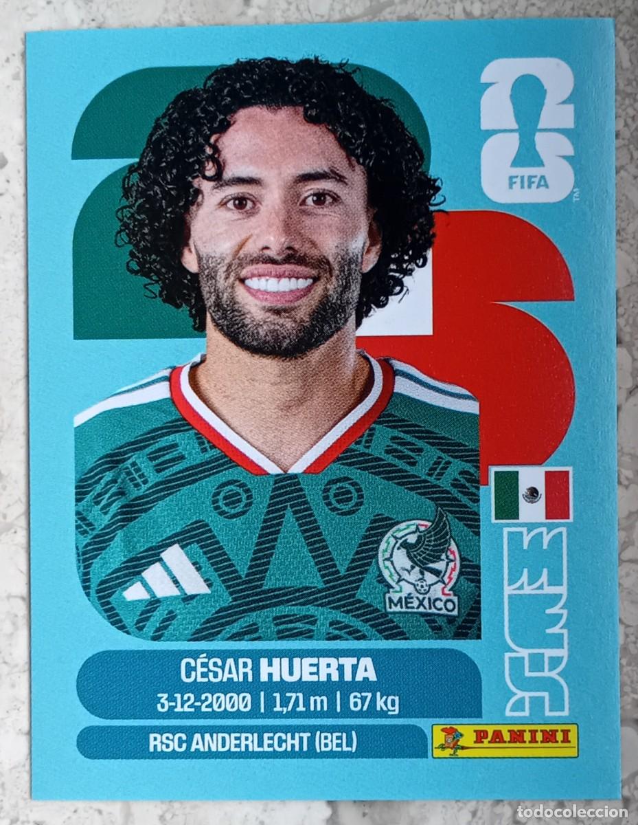 Cromos de F&uacute;tbol: Figurina Panini 2026 Cromo Fifa World Cup Usa Mundial 2026 C&eacute;sar Huerta Mexico n MEX 20