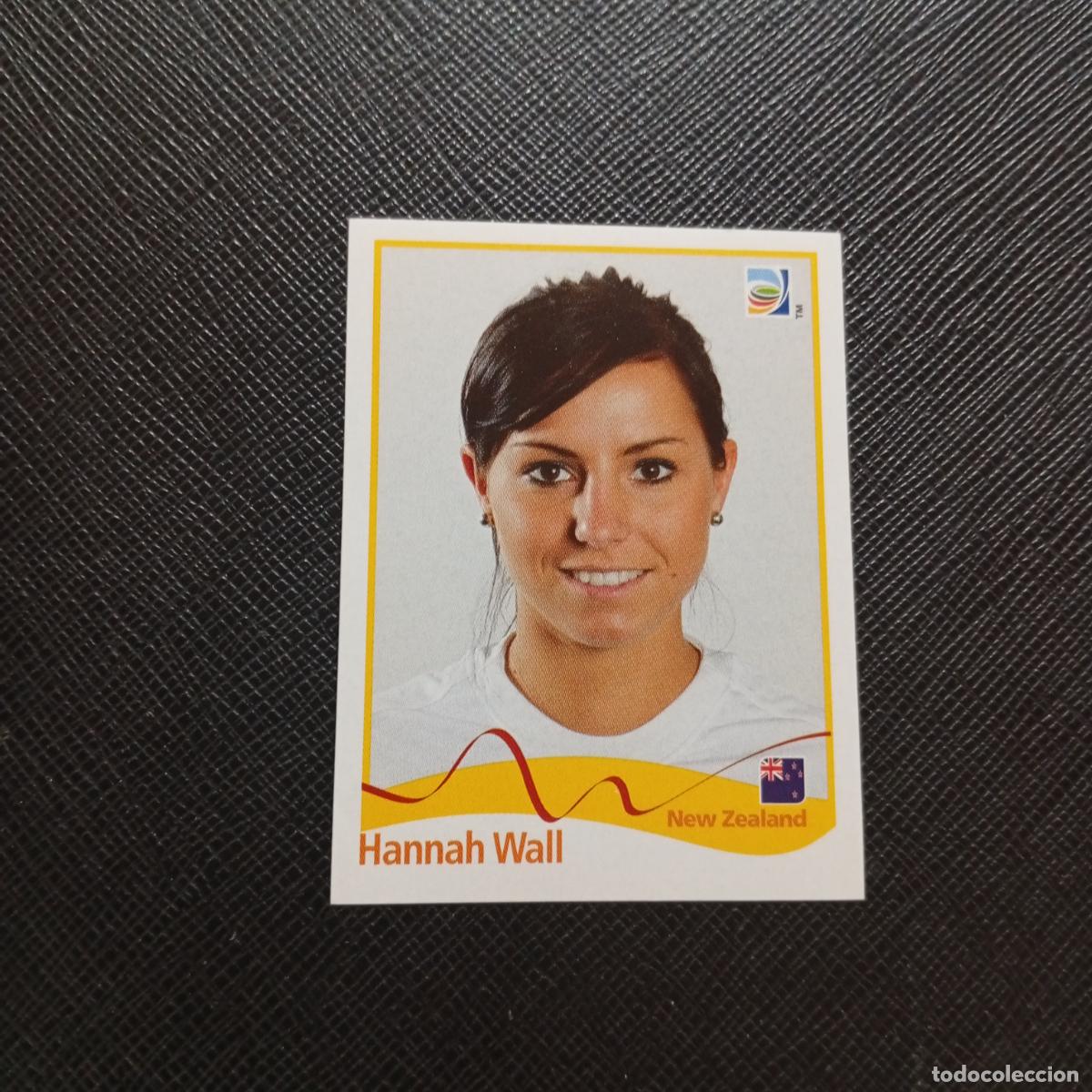 Figurine di Calcio: 130 HANNAH WALL NUEVA ZELANDA PANINI FEMENINO WOMEN&acute;S MUNDIAL 2011 ALEMANIA 11 SIN PEGAR A205 PG73