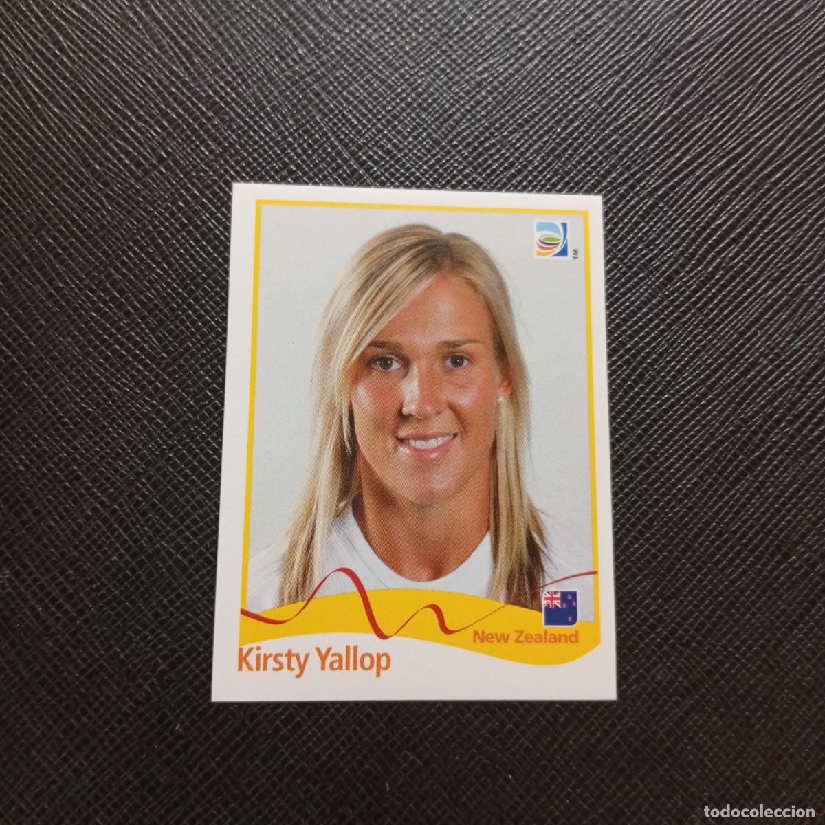 Football Stickers: 132 KIRSTY YALLOP NUEVA ZELANDA PANINI FEMENINO WOMEN&acute;S MUNDIAL 2011 ALEMANIA 11 SIN PEGAR A205 PG73