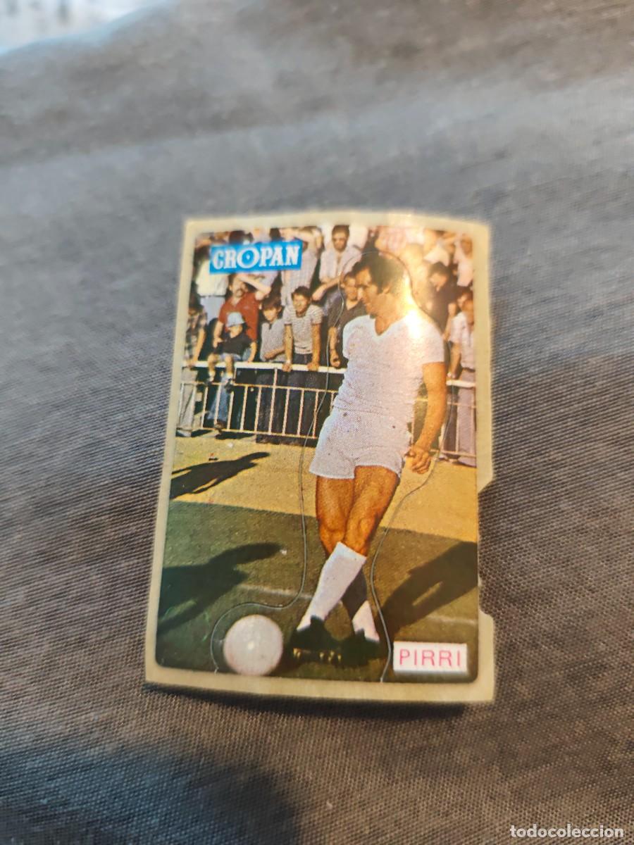Cromos de F&uacute;tbol: Cromos futbol adhesivo Cropan Pirri R. Madrid Gooool
