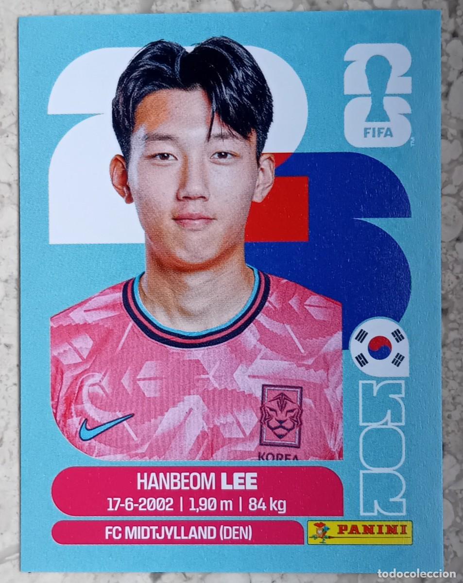 Cromos de F&uacute;tbol: Figurina Panini 2026 Cromo Fifa World Cup Usa Mundial 2026 Hanboem Lee Korea Republic n KOR 7