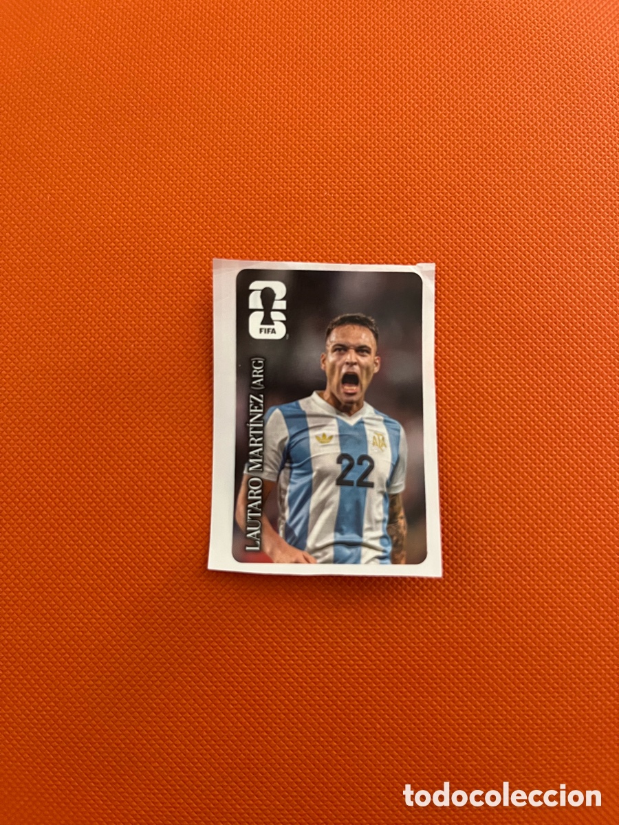 Football Stickers: LAUTARO MARTINEZ COCACOLA ARGENTINA EDICION LIMITADA FIFA WORLD CUP 26 PANINI MUNDIAL 2026 SIN PEGAR