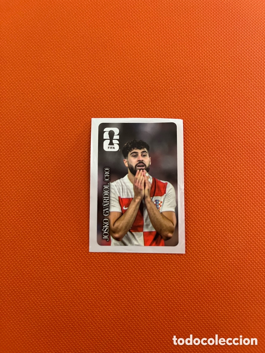 Football Stickers: JOSKO GVARDIOL COCACOLA CROACIA EDICION LIMITADA FIFA WORLD CUP 26 PANINI MUNDIAL 2026 SIN PEGAR