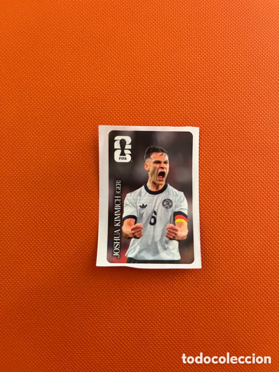 Football Stickers: JOSHUA KIMMICH COCACOLA ALEMANIA EDICION LIMITADA FIFA WORLD CUP 26 PANINI MUNDIAL 2026 SIN PEGAR