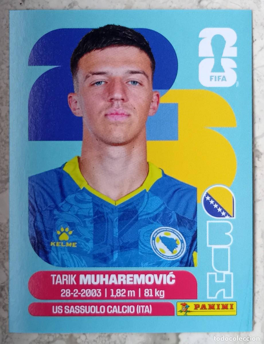 Cromos de F&uacute;tbol: Figurina Panini 2026 Cromo Fifa World Cup Usa Mundial 2026 Tarik Muharemovic Bosnia n BIH 5