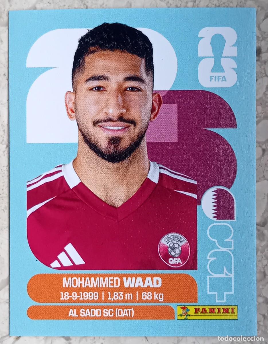 Cromos de F&uacute;tbol: Figurina Panini 2026 Cromo Fifa World Cup Usa Mundial 2026 Mohammed Waad Qatar n QAT 14