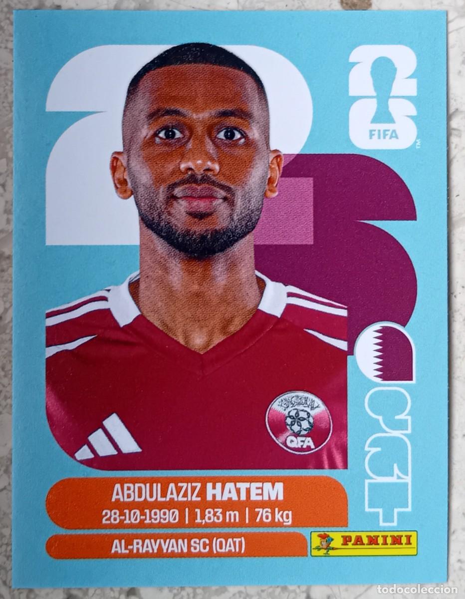 Cromos de F&uacute;tbol: Figurina Panini 2026 Cromo Fifa World Cup Usa Mundial 2026 Abdulaziz Hatem Qatar n QAT 15