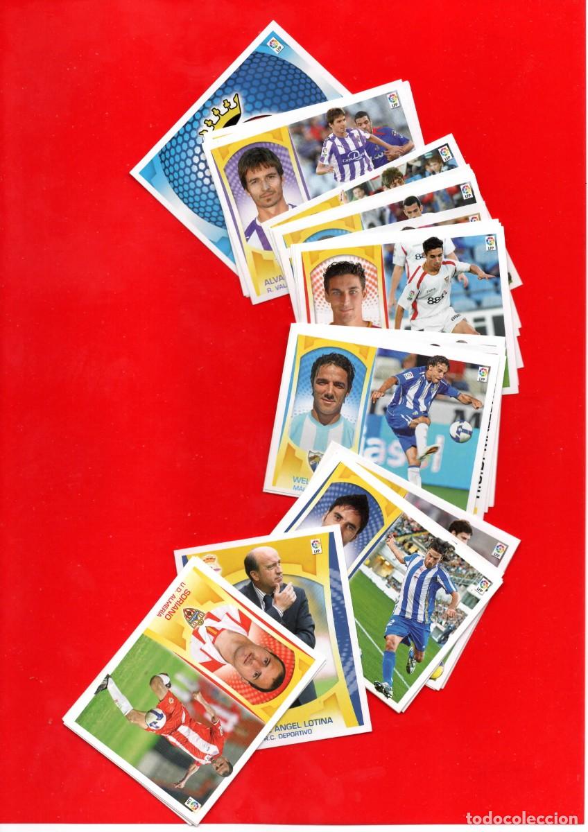Figurine di Calcio: Lote de 34 cromos Liga Este 2009 2010 09 10 -Todos diferentes y sin pegar.