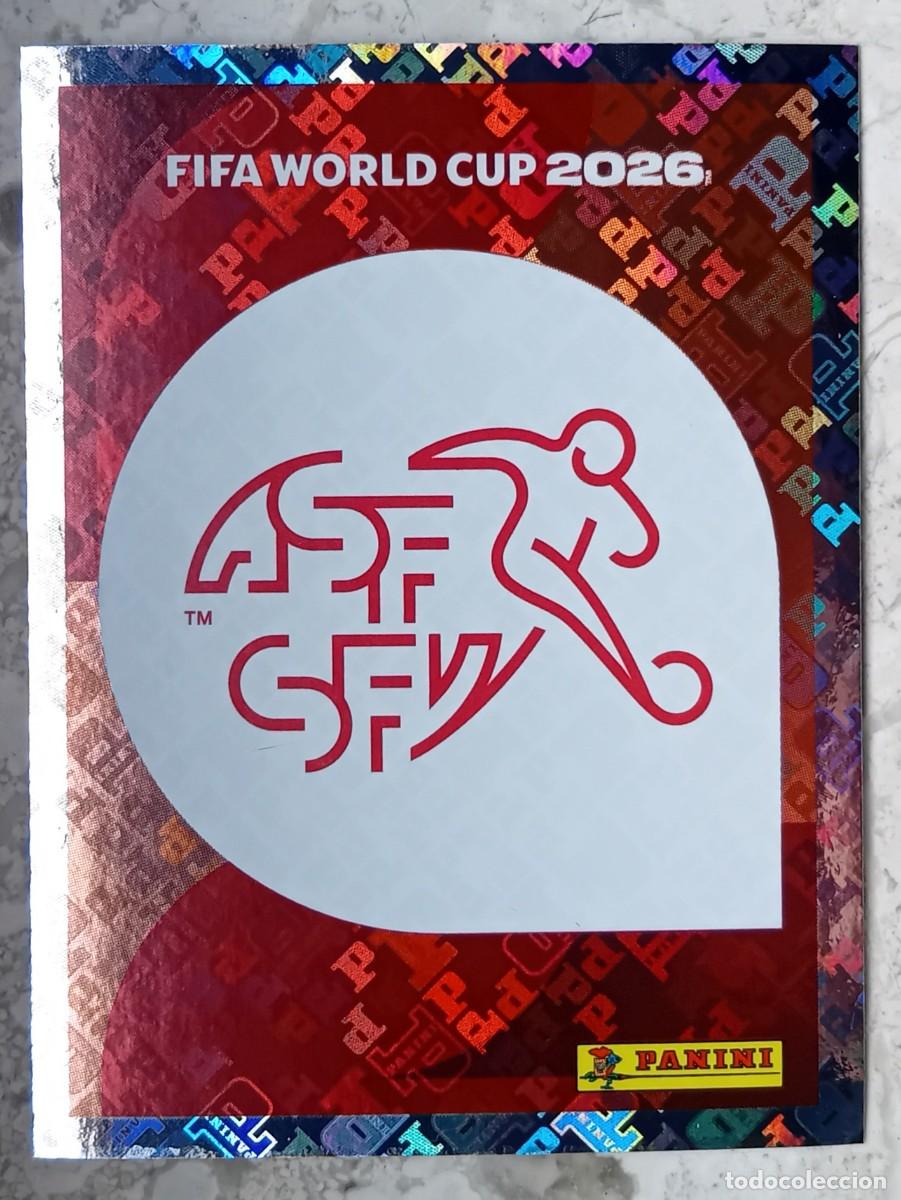 Cromos de F&uacute;tbol: Figurina Panini 2026 Cromo Fifa World Cup Usa Mundial 2026 scudetto escudo badge Switzerland n SUI 1