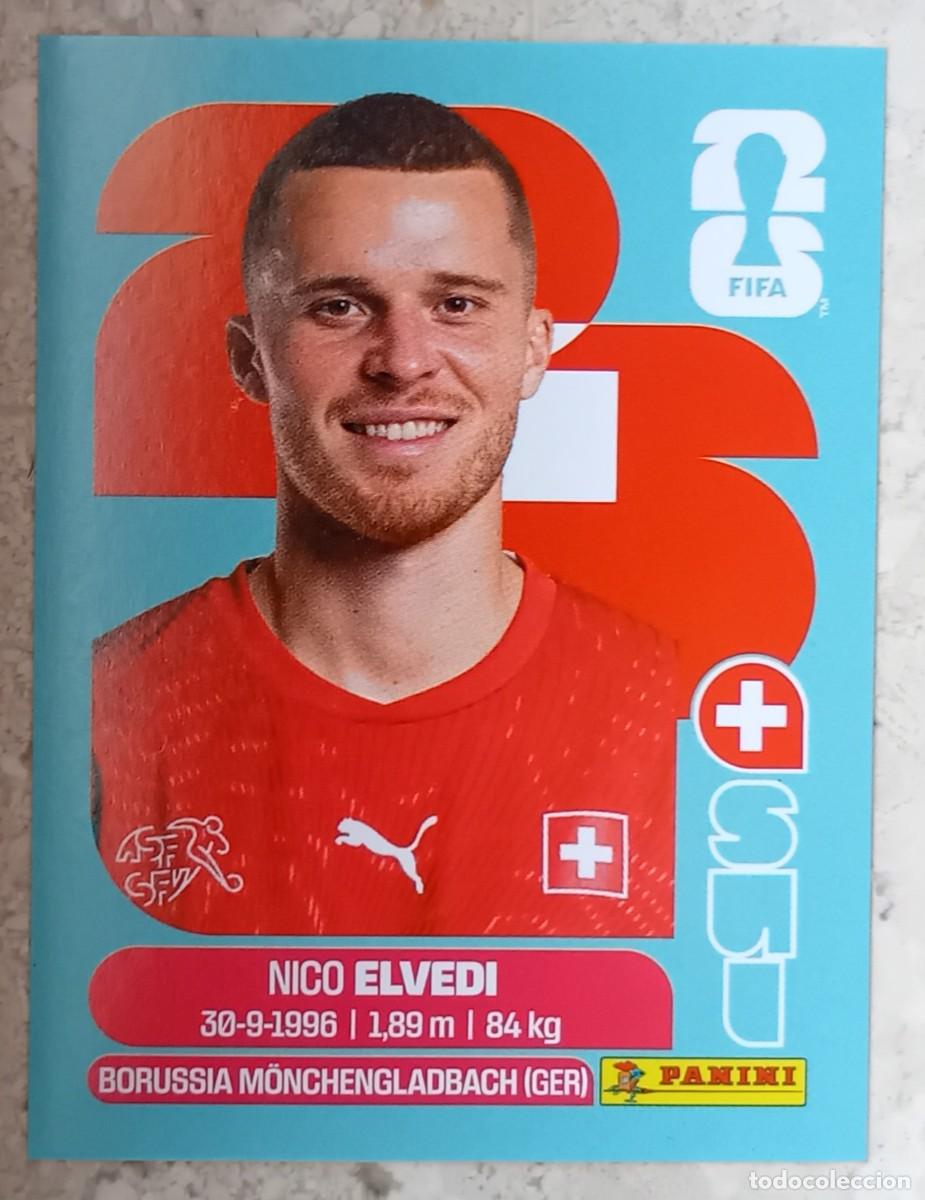 Cromos de F&uacute;tbol: Figurina Panini 2026 Cromo Fifa World Cup Usa Mundial 2026 Nico Elvedi Switzerland n SUI 6